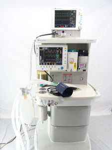 Station d'anesthésie Général Electric AVANCE avec moniteur analyseur de CO2 et GAZ