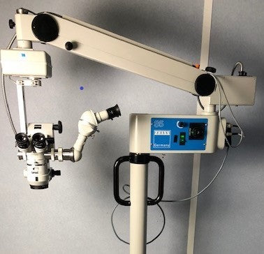 Microscope opératoire ZEISS MDO sur statif roulant S5